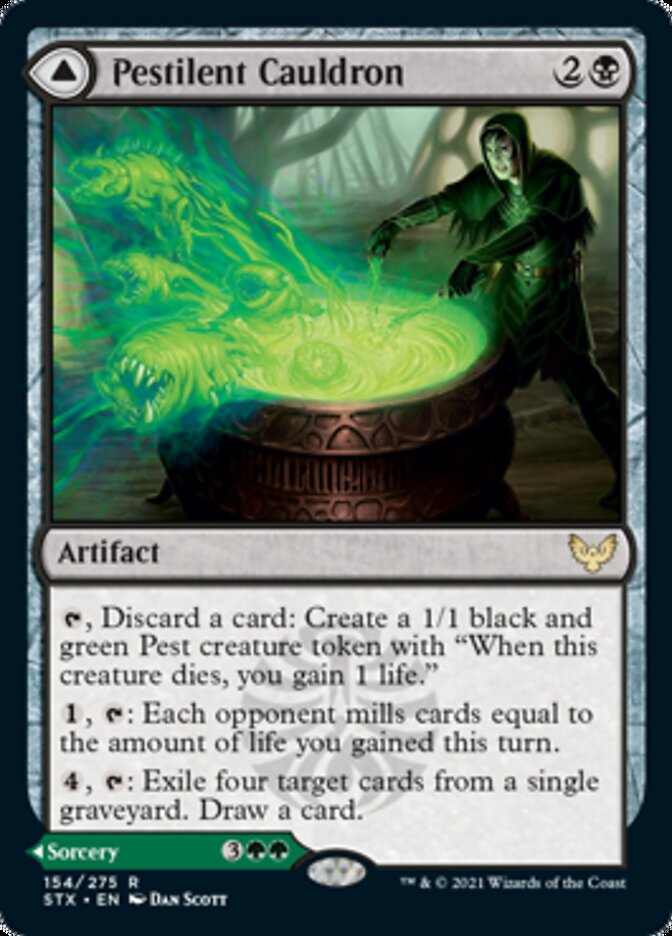 {R} Pestilent Cauldron // Restorative Burst [Strixhaven: School of Mages][STX 154]