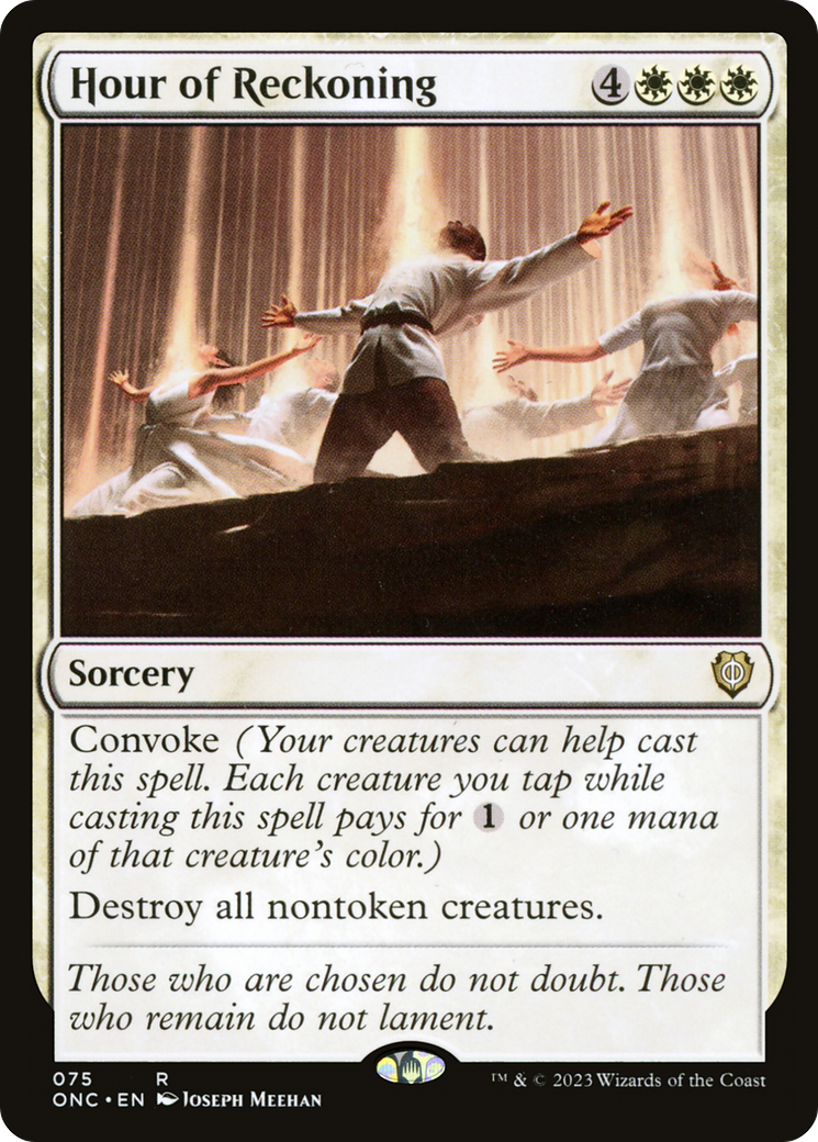 {R} Hour of Reckoning [Phyrexia: All Will Be One Commander][ONC 075]