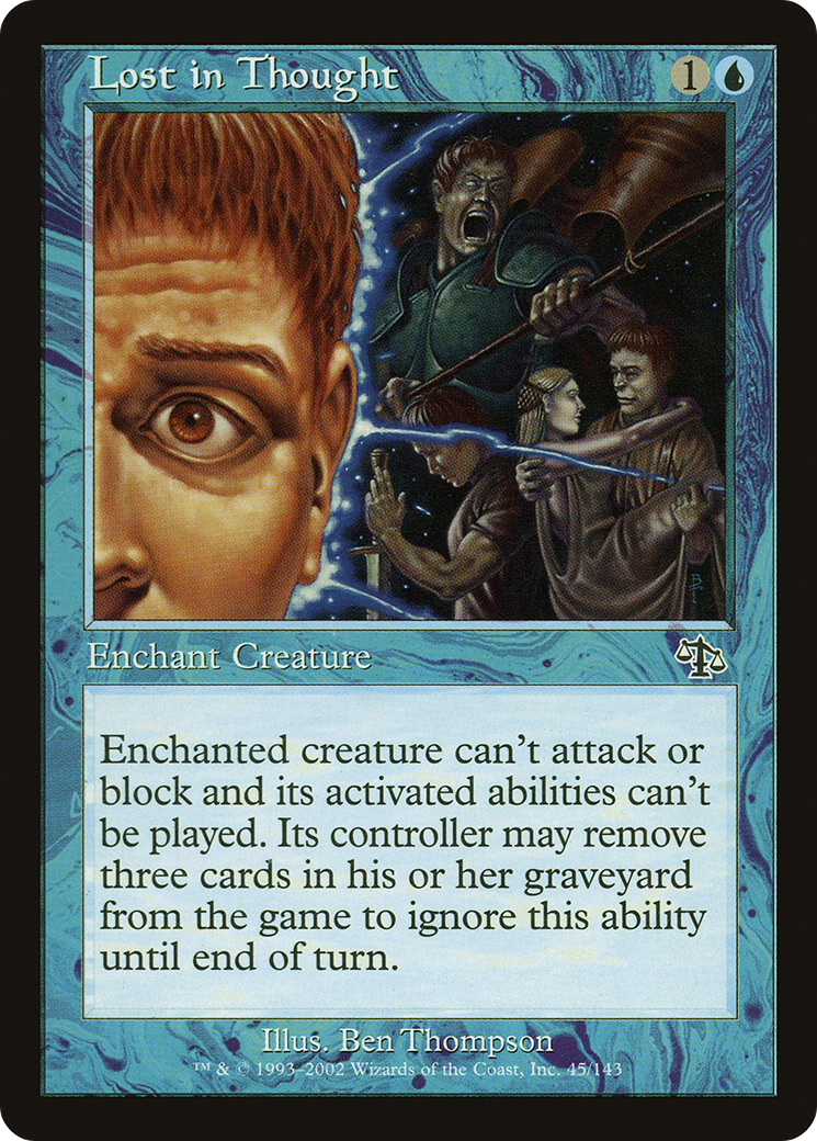 {C} Lost in Thought [Judgment][JUD 045]
