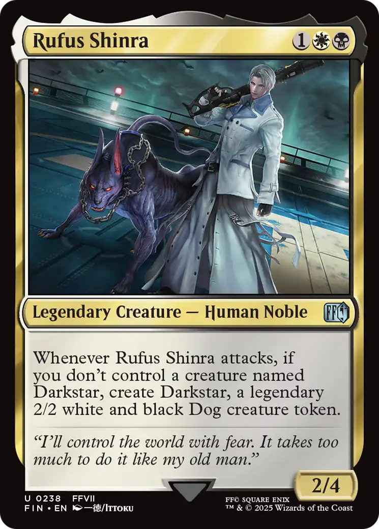 {@C} Rufus Shinra [FINAL FANTASY][FIN 238]