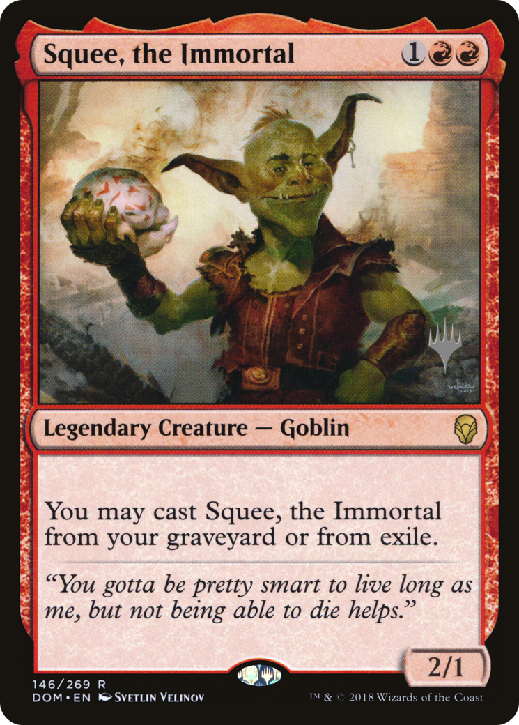 {R} Squee, the Immortal (Promo Pack) [Dominaria Promos][PP DOM 146] - Misty Mountain Games