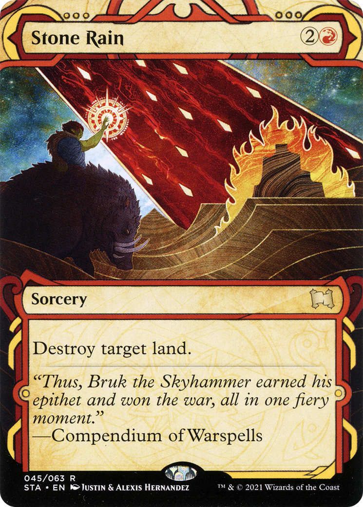 {R} Stone Rain [Strixhaven: School of Mages Mystical Archive][STA 045]