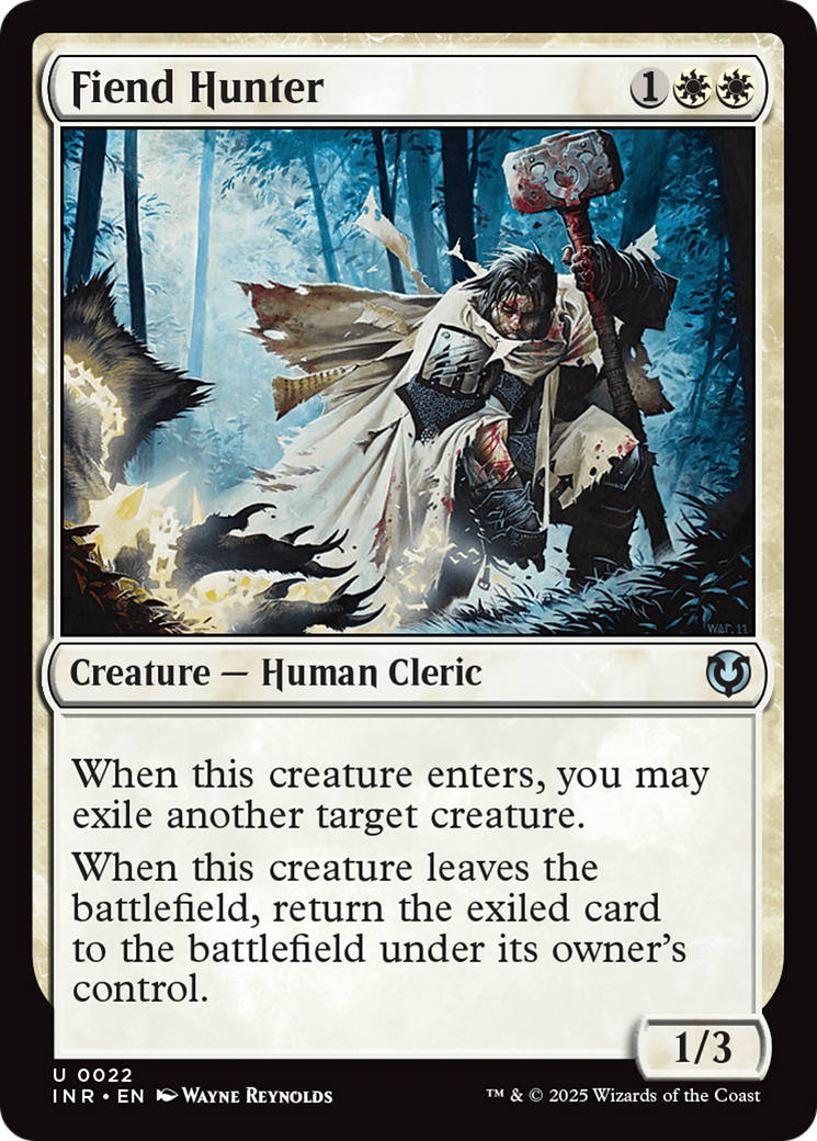 {C} Fiend Hunter [Innistrad Remastered][INR 022]