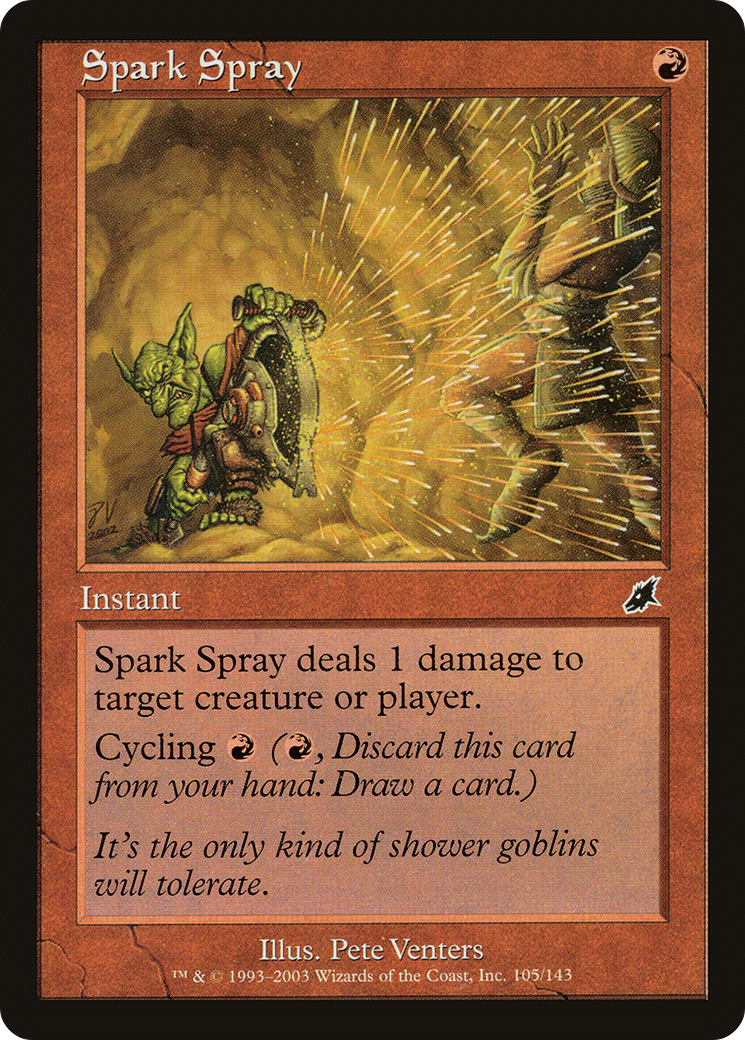 {C} Spark Spray [Scourge][SCG 105]