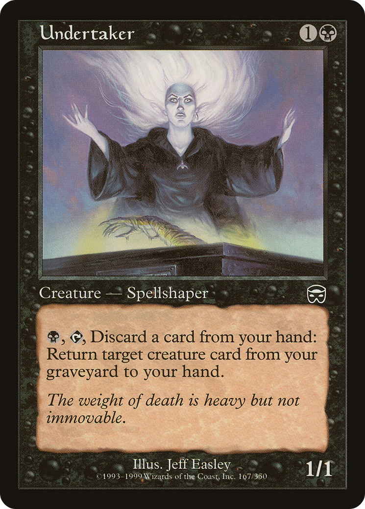 {C} Undertaker [Mercadian Masques][MMQ 167]