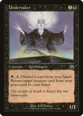 {C} Undertaker [Mercadian Masques][MMQ 167]