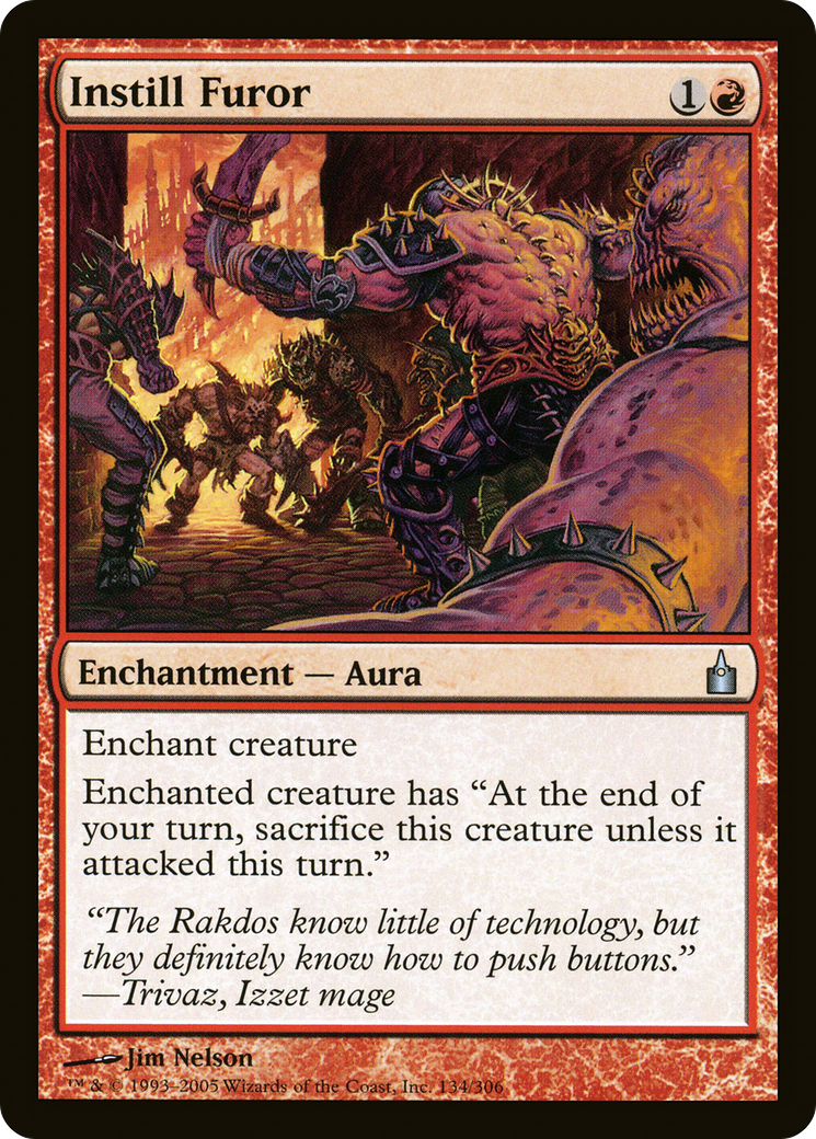 {C} Instill Furor [Ravnica: City of Guilds][RAV 134]