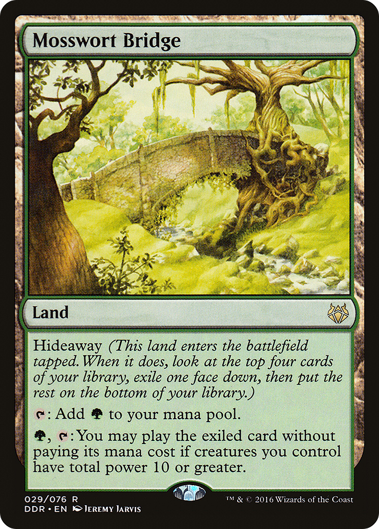 {R} Mosswort Bridge [Duel Decks: Nissa vs. Ob Nixilis][DDR 029]