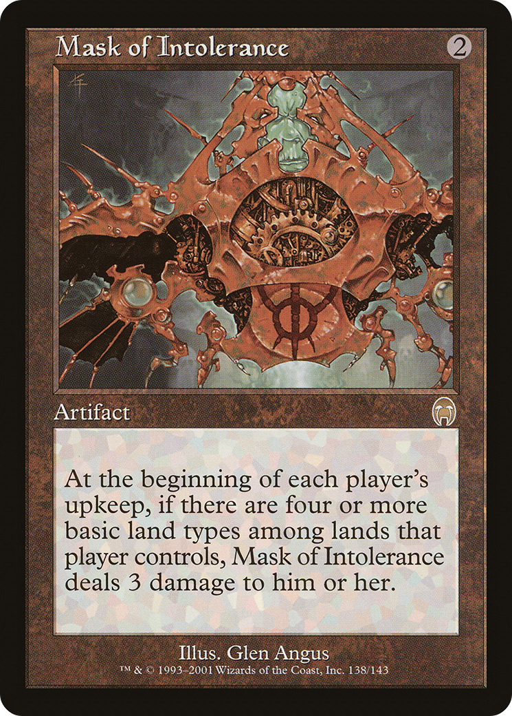 {R} Mask of Intolerance [Apocalypse][APC 138]