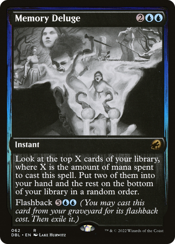 {R} Memory Deluge [Innistrad: Double Feature][DBL 062]