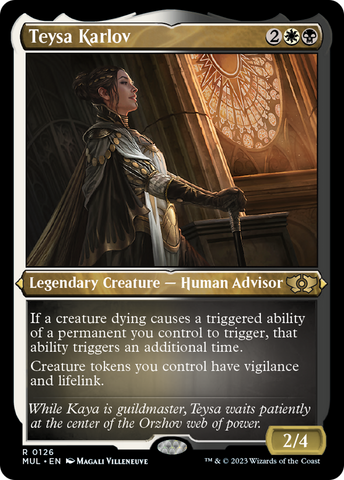 {R} Teysa Karlov (Foil Etched) [Multiverse Legends][MUL 126]