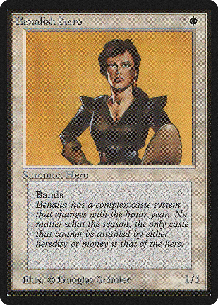 {C} Benalish Hero [Beta Edition][LEB 004]