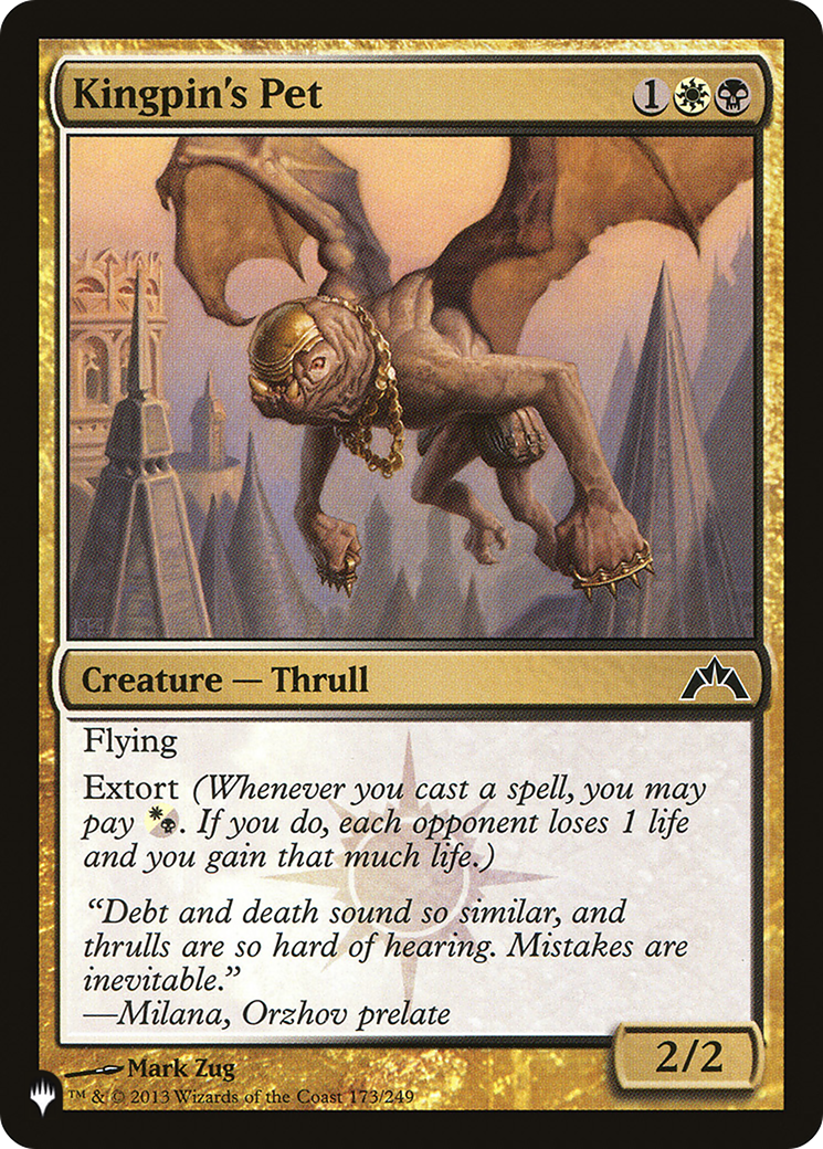 Kingpin's Pet [LIST GTC-173]