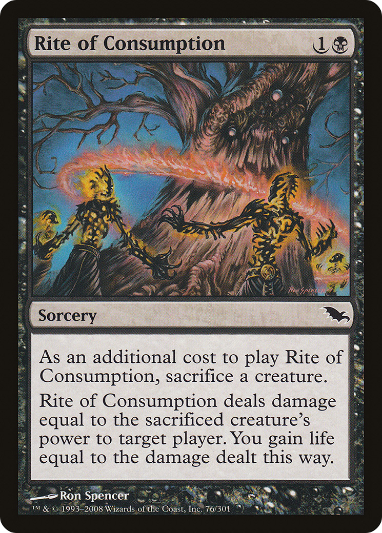 {C} Rite of Consumption [Shadowmoor][SHM 076]