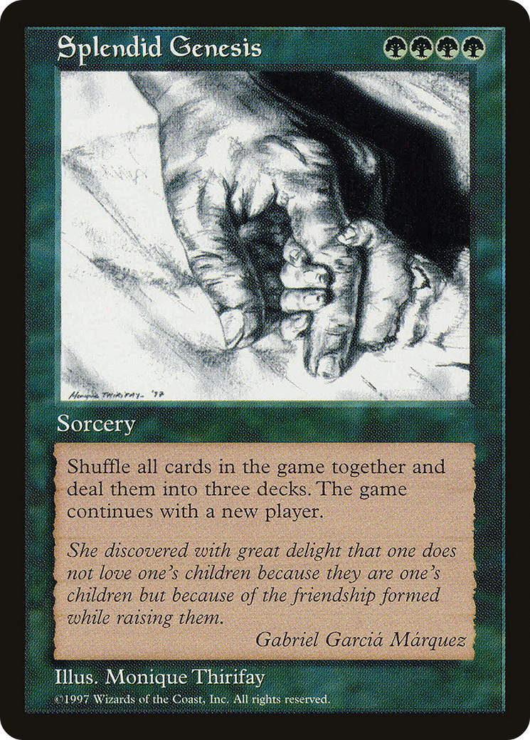 {R} Splendid Genesis [Celebration Cards][PA PCEL 004]