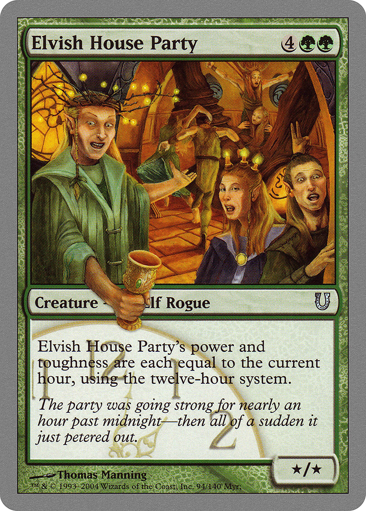 {C} Elvish House Party [Unhinged][UNH 094]