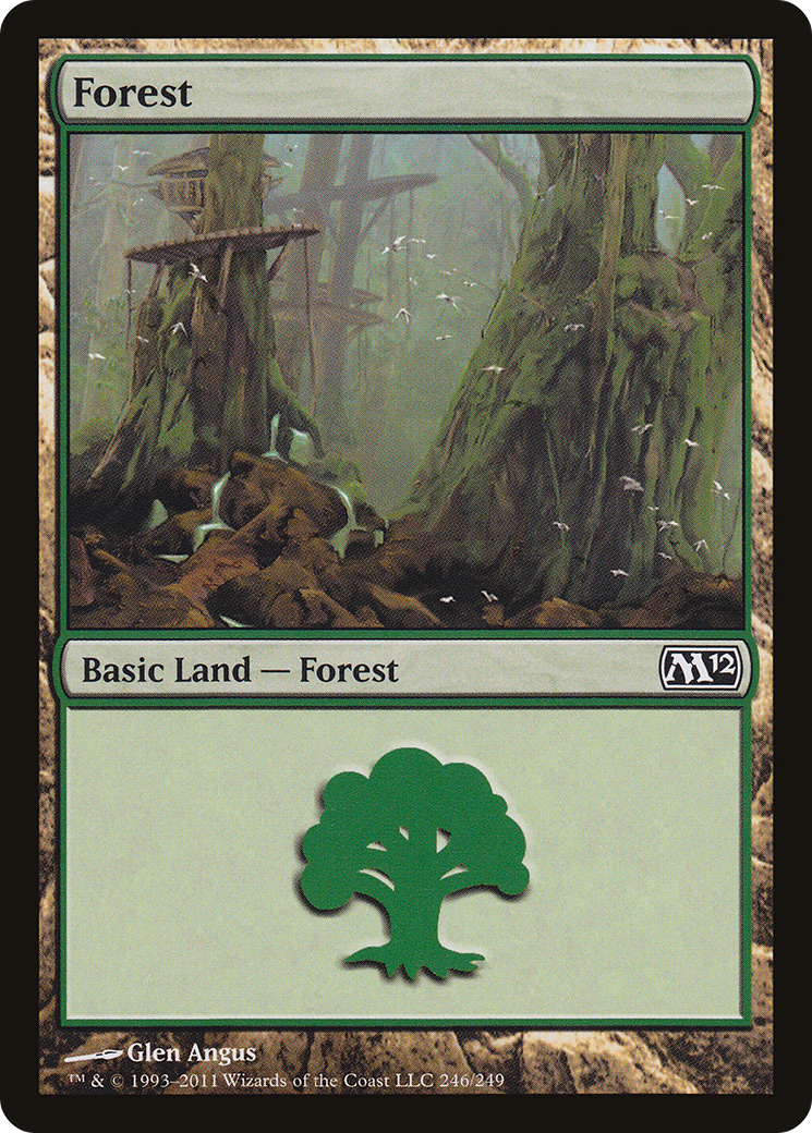{B}[M12 246] Forest (246) [Magic 2012]