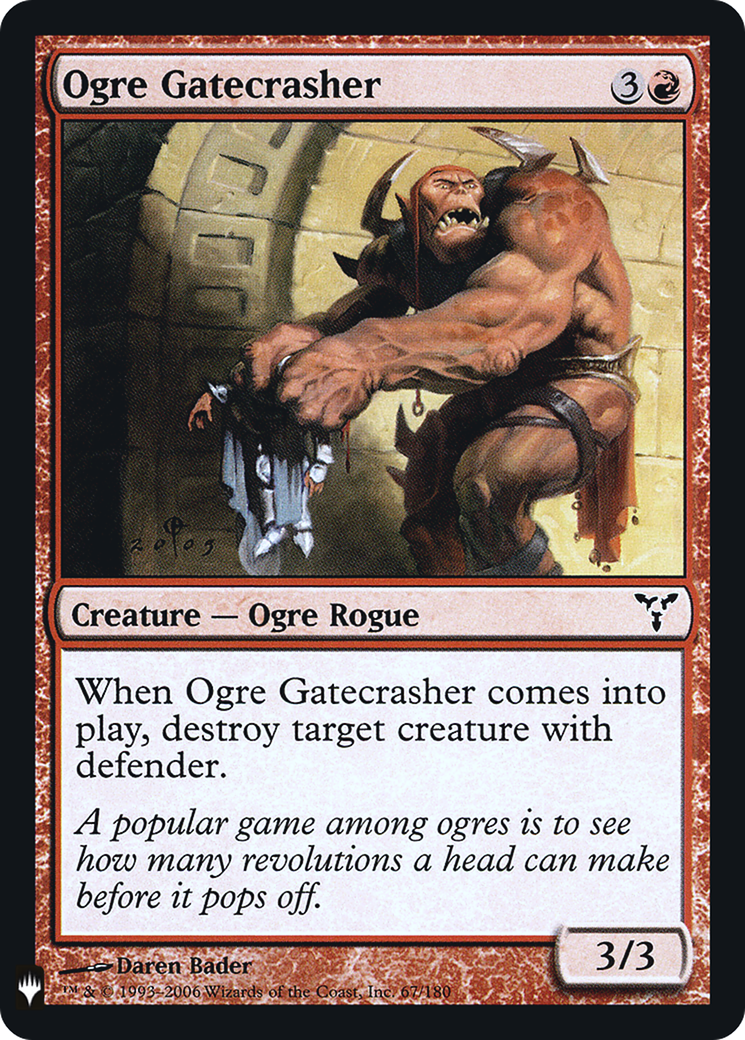 {C} Ogre Gatecrasher [Mystery Booster][LS DIS 067]