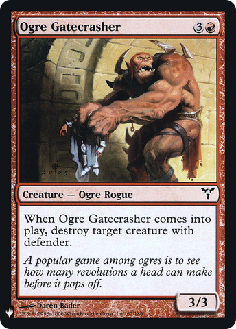 {C} Ogre Gatecrasher [Mystery Booster][LS DIS 067]