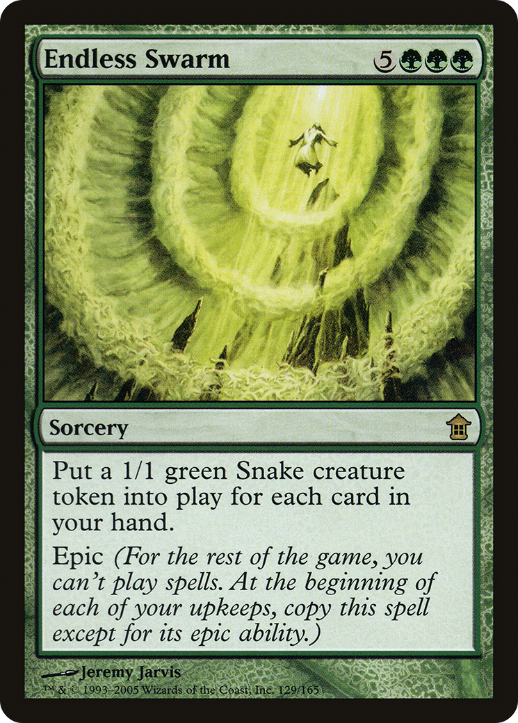 {R} Endless Swarm [Saviors of Kamigawa][SOK 129]