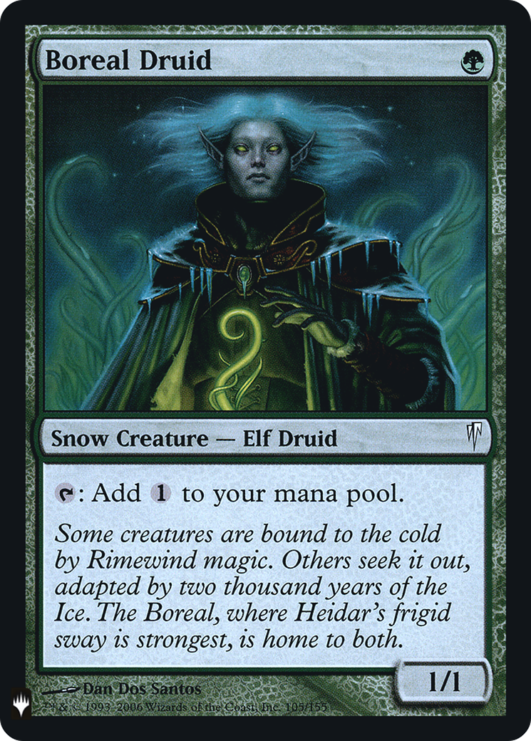 {C} Boreal Druid [Mystery Booster][LS CSP 105]