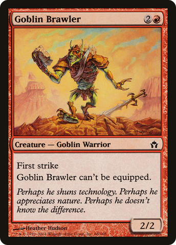 {C} Goblin Brawler [Fifth Dawn][5DN 066]