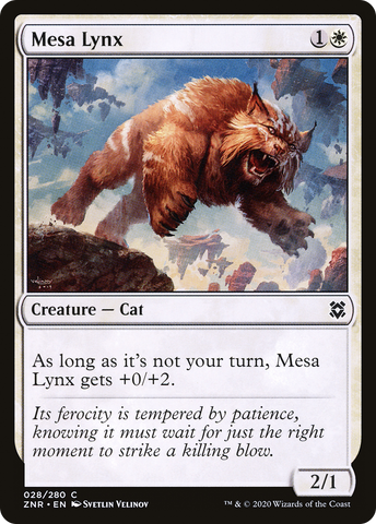 {C} Mesa Lynx [Zendikar Rising][ZNR 028]