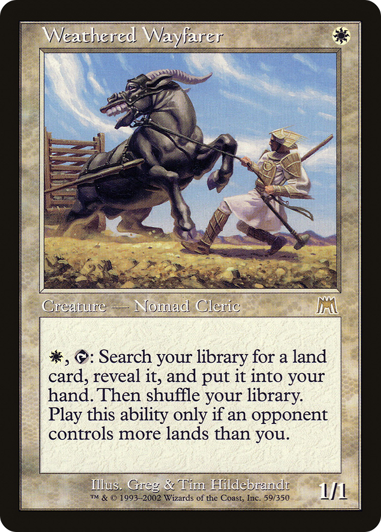 {R} Weathered Wayfarer [Onslaught][ONS 059] - Misty Mountain Games