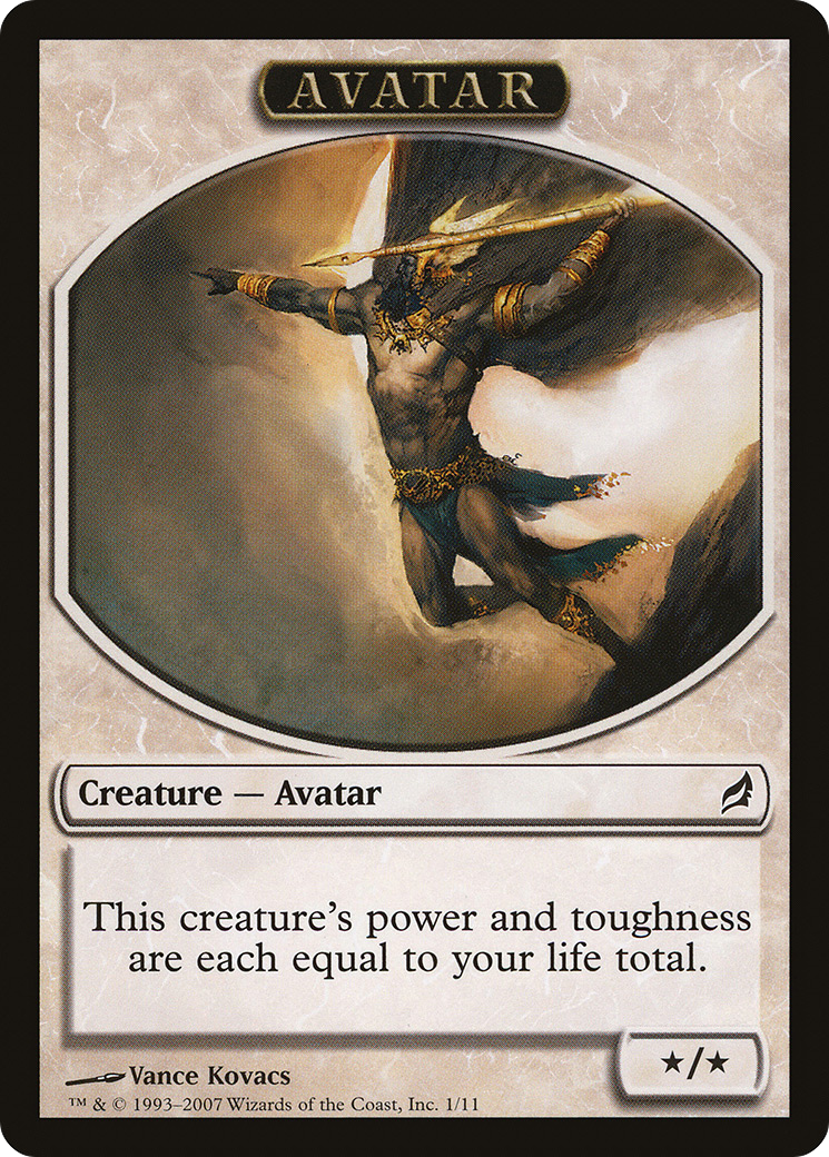 {T} Avatar Token [Lorwyn Tokens][TLRW 001]