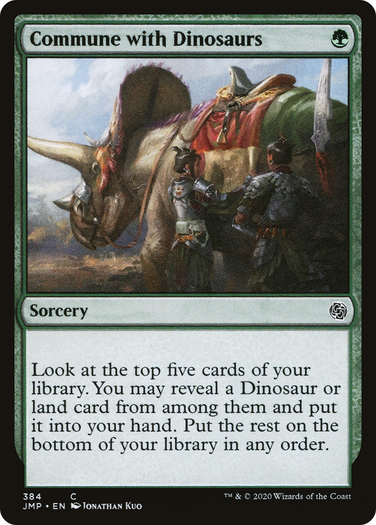 {C} Commune with Dinosaurs [Jumpstart][JMP 384]