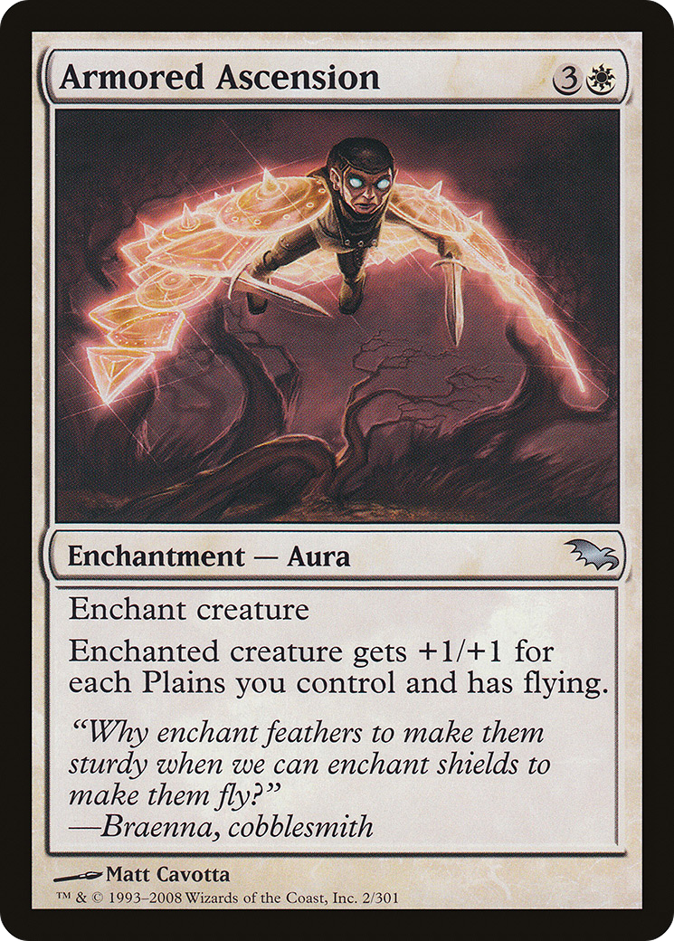 {C} Armored Ascension [Shadowmoor][SHM 002]