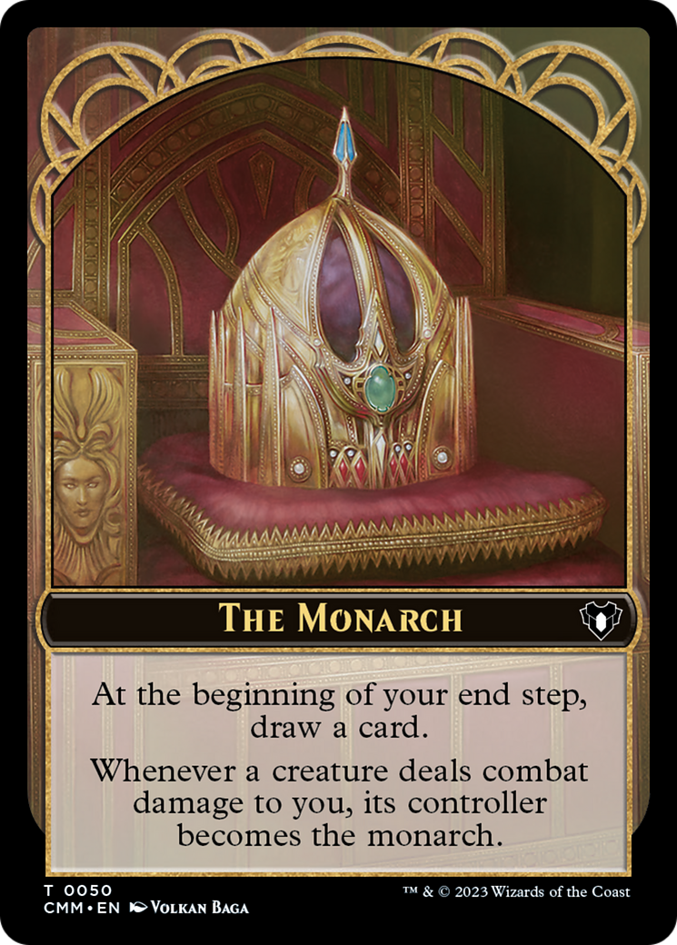 {T} The Monarch Token [Commander Masters Tokens][TCMM 050]