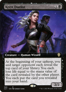 {R} Keen Duelist (Extended Art) [Commander 2021][C21 369]
