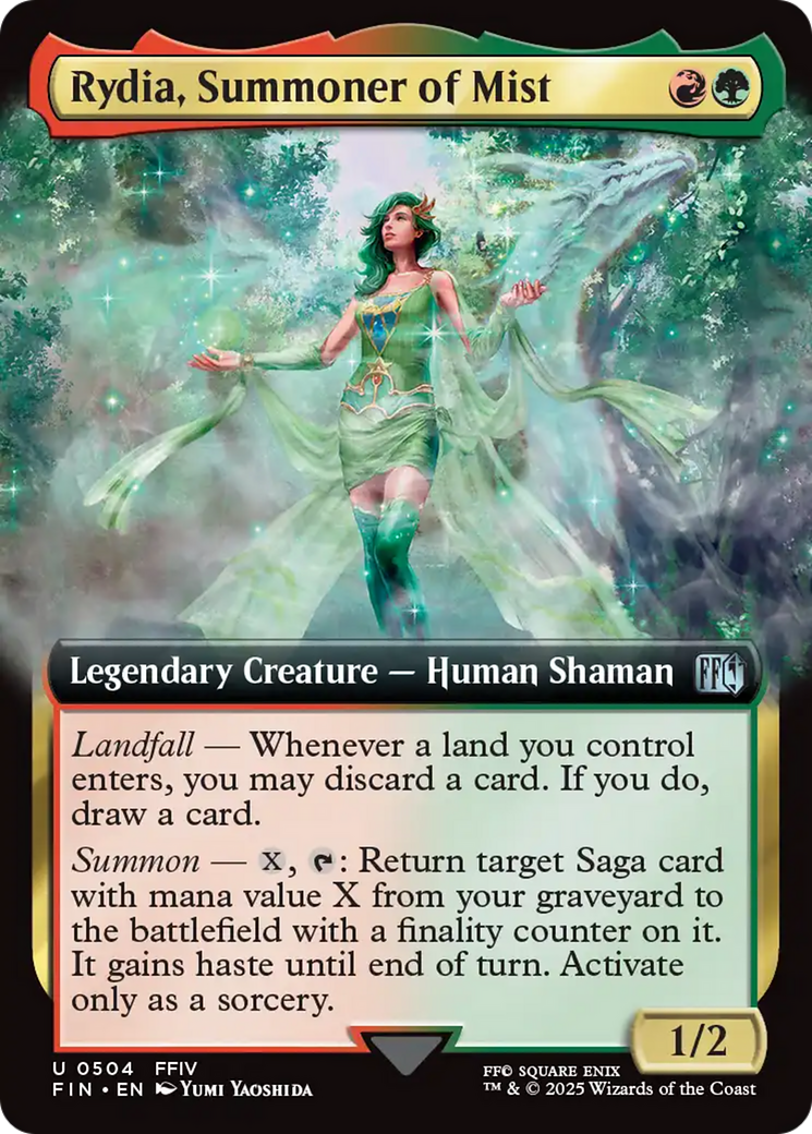{@C} Rydia, Summoner of Mist (Extended Art) [FINAL FANTASY][FIN 504]