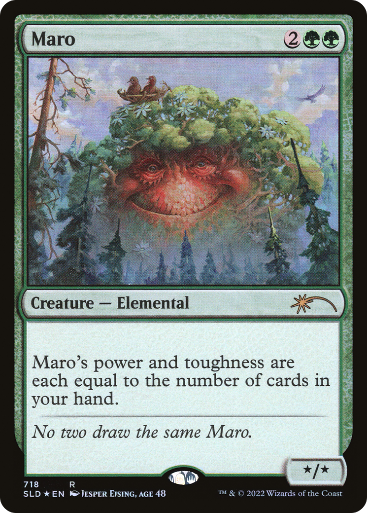 {R} Maro (718) (Foil) [Secret Lair Drop Series] [SLD 718]