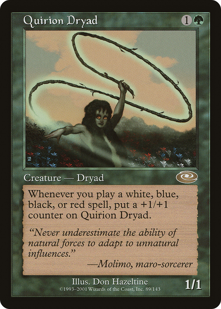{R} Quirion Dryad [Planeshift][PLS 089]