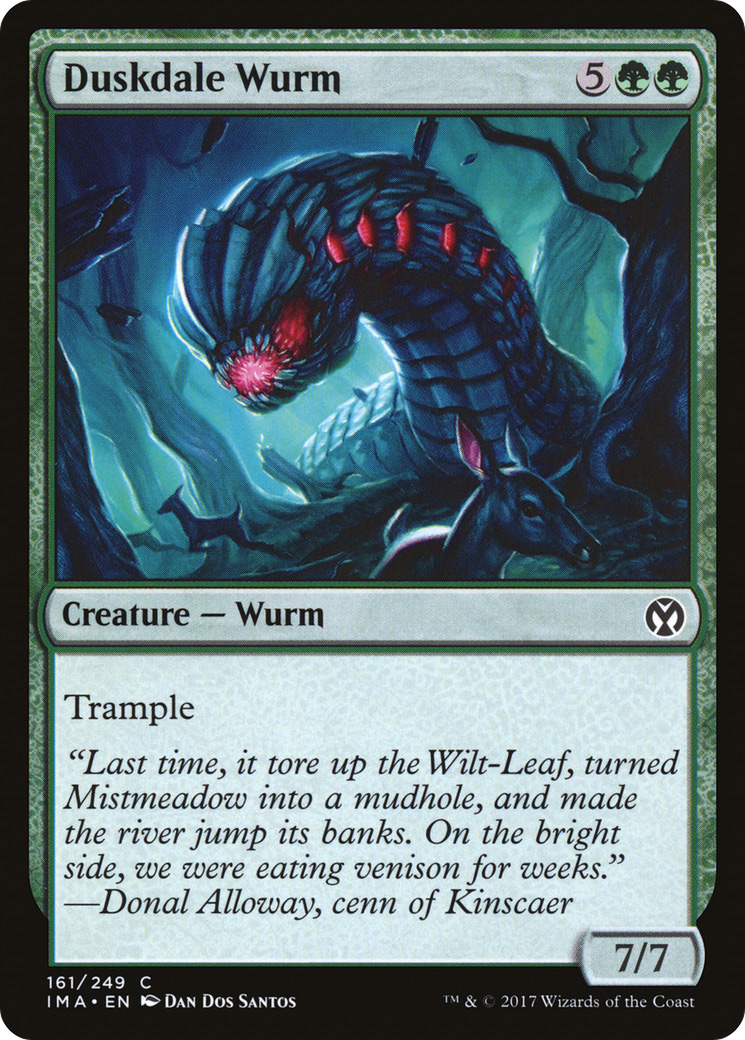 {C} Duskdale Wurm [Iconic Masters][IMA 161]