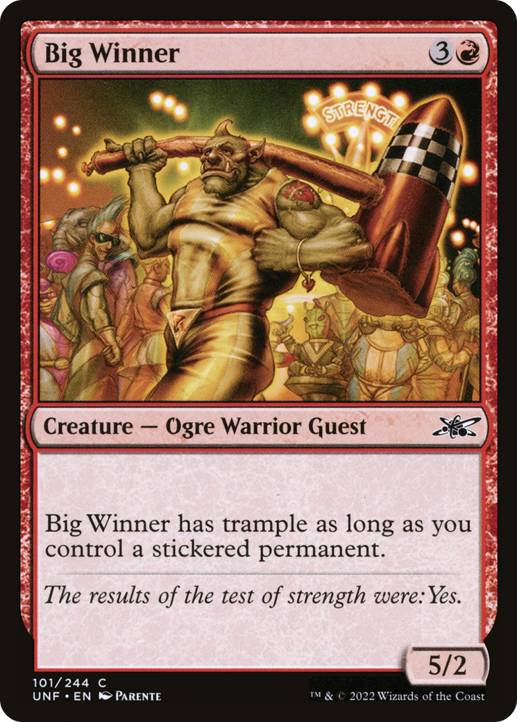 {C} Big Winner [Unfinity][UNF 101]