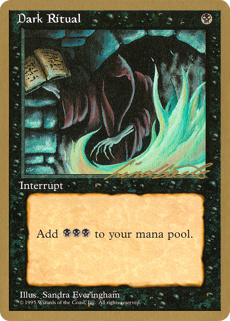 {C} Dark Ritual (Leon Lindback) [Pro Tour Collector Set][GB PTC LL129]