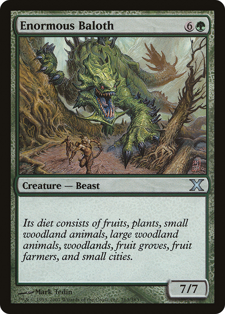 {C} Enormous Baloth [Tenth Edition][10E 263]