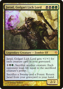 {R} Jarad, Golgari Lich Lord [Duel Decks: Izzet vs. Golgari][DDJ 045] - Misty Mountain Games