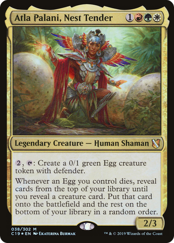{R} Atla Palani, Nest Tender [Commander 2019][C19 038]