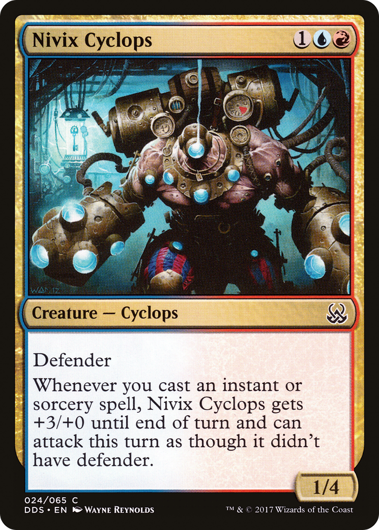 {C} Nivix Cyclops [Duel Decks: Mind vs. Might][DDS 024]