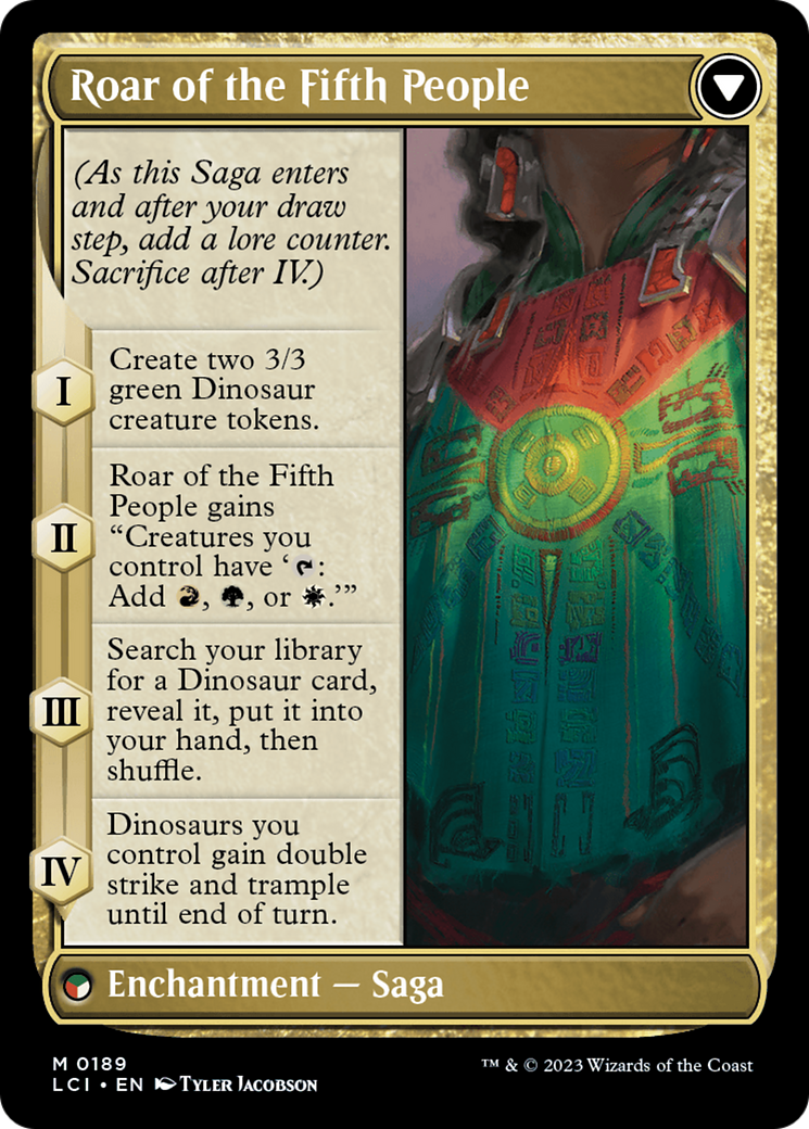 {@R} Huatli, Poet of Unity // Roar of the Fifth People [The Lost Caverns of Ixalan Prerelease Cards][PR LCI 189]