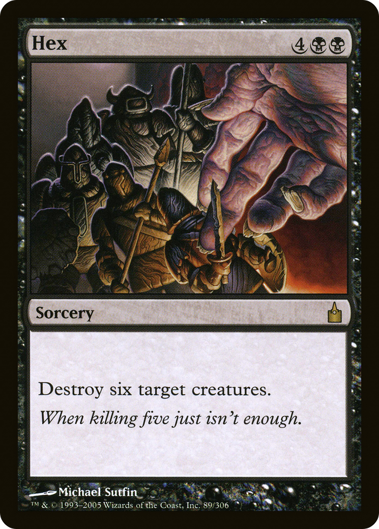 {R} Hex [Ravnica: City of Guilds][RAV 089]