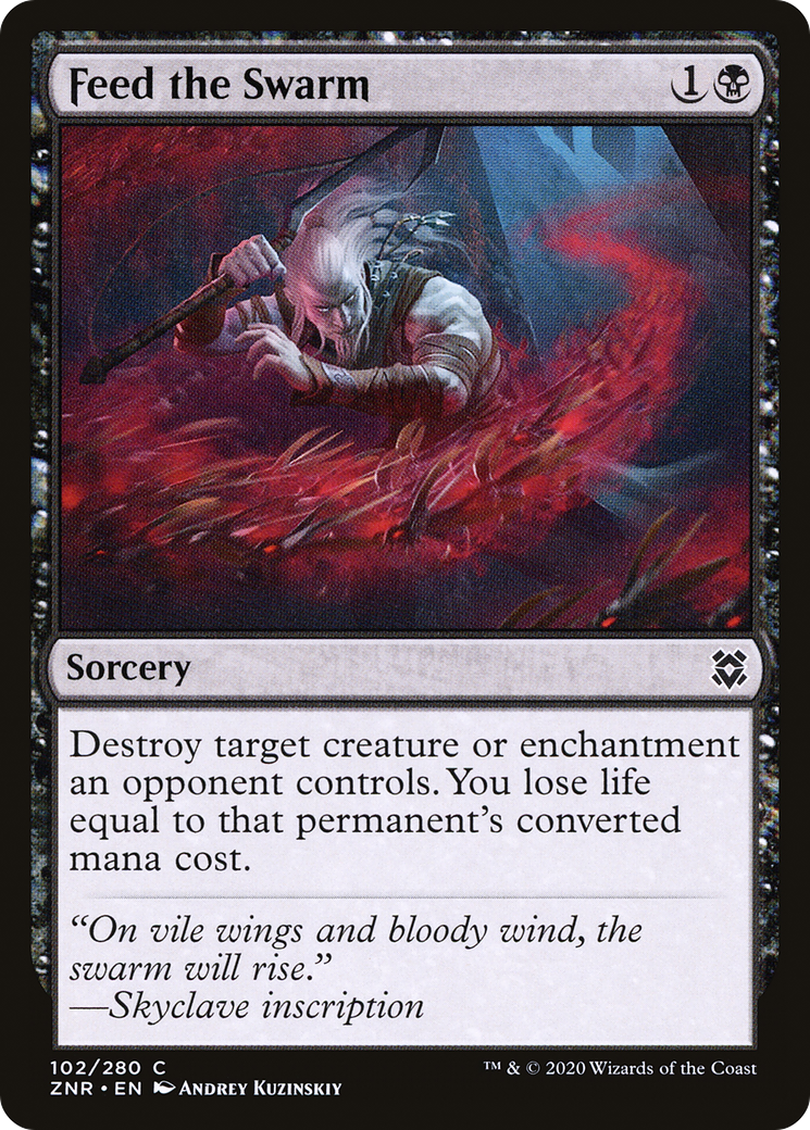 {C} Feed the Swarm [Zendikar Rising][ZNR 102]