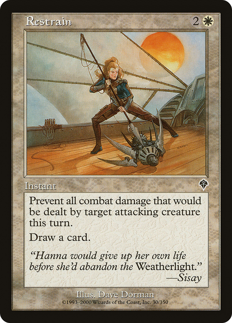 {C} Restrain [Invasion][INV 030]