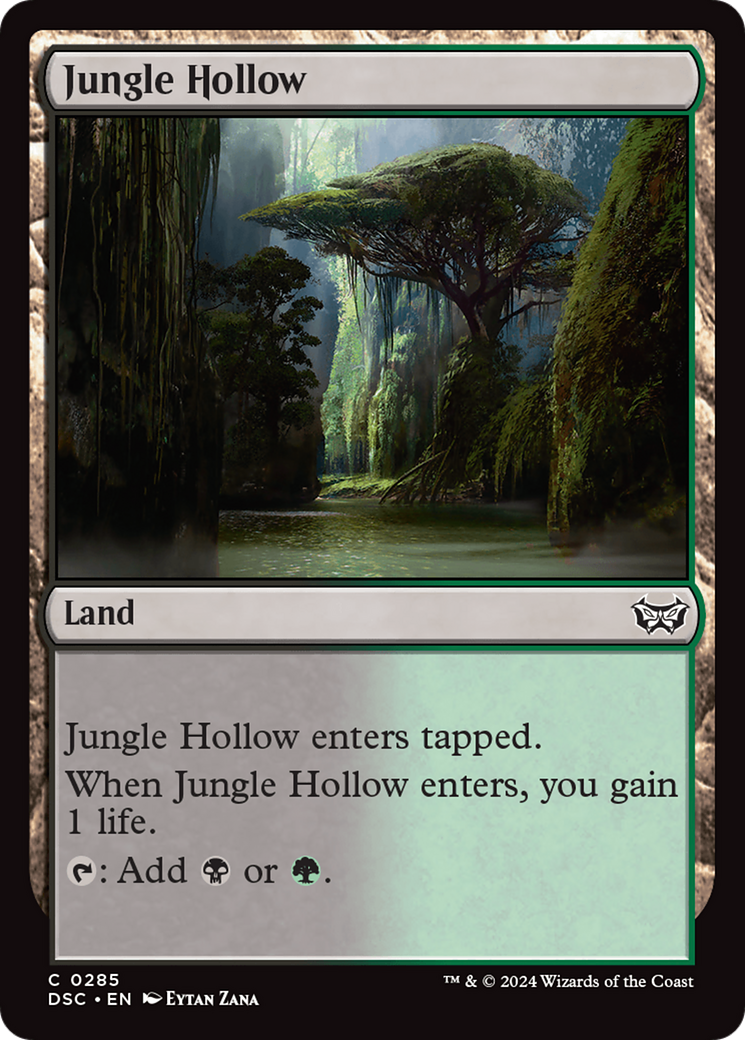 {C} Jungle Hollow [Duskmourn: House of Horror Commander][DSC 285]