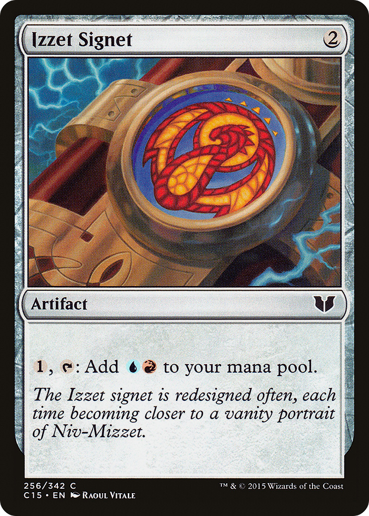 {C} Izzet Signet [Commander 2015][C15 256]