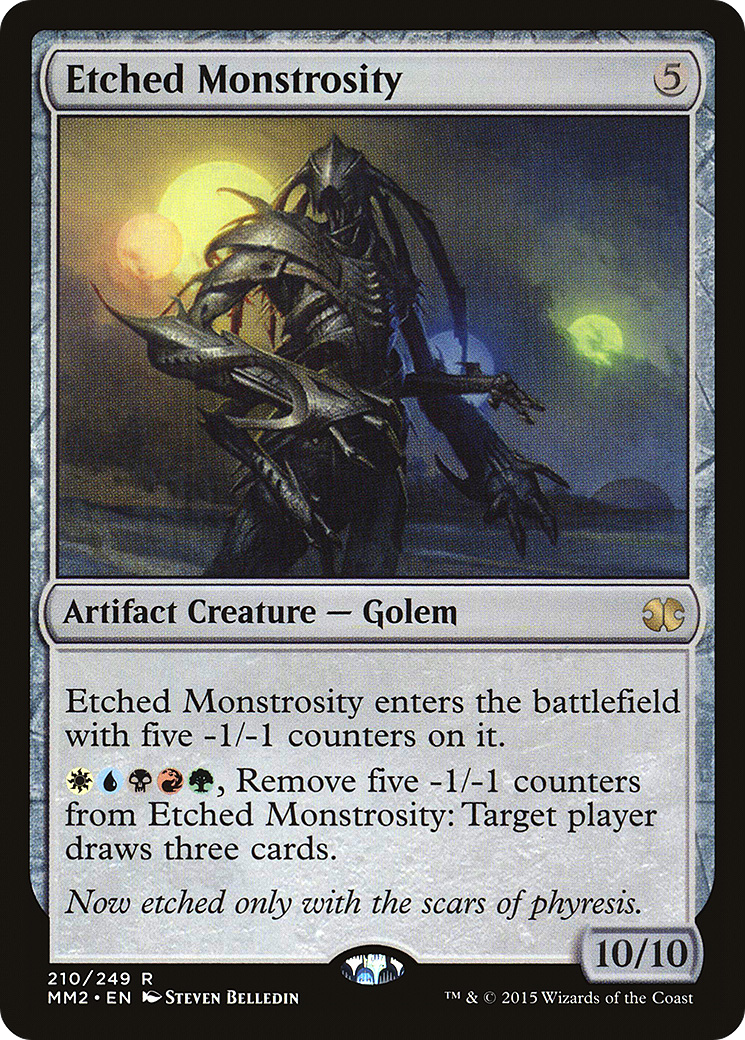 {R} Etched Monstrosity [Modern Masters 2015][MM2 210]